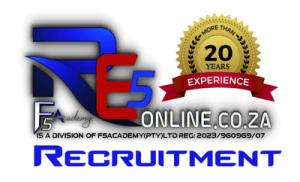 RE5 Recruitment logo – FAIS sector recruitment platform connecting job seekers and FSPs