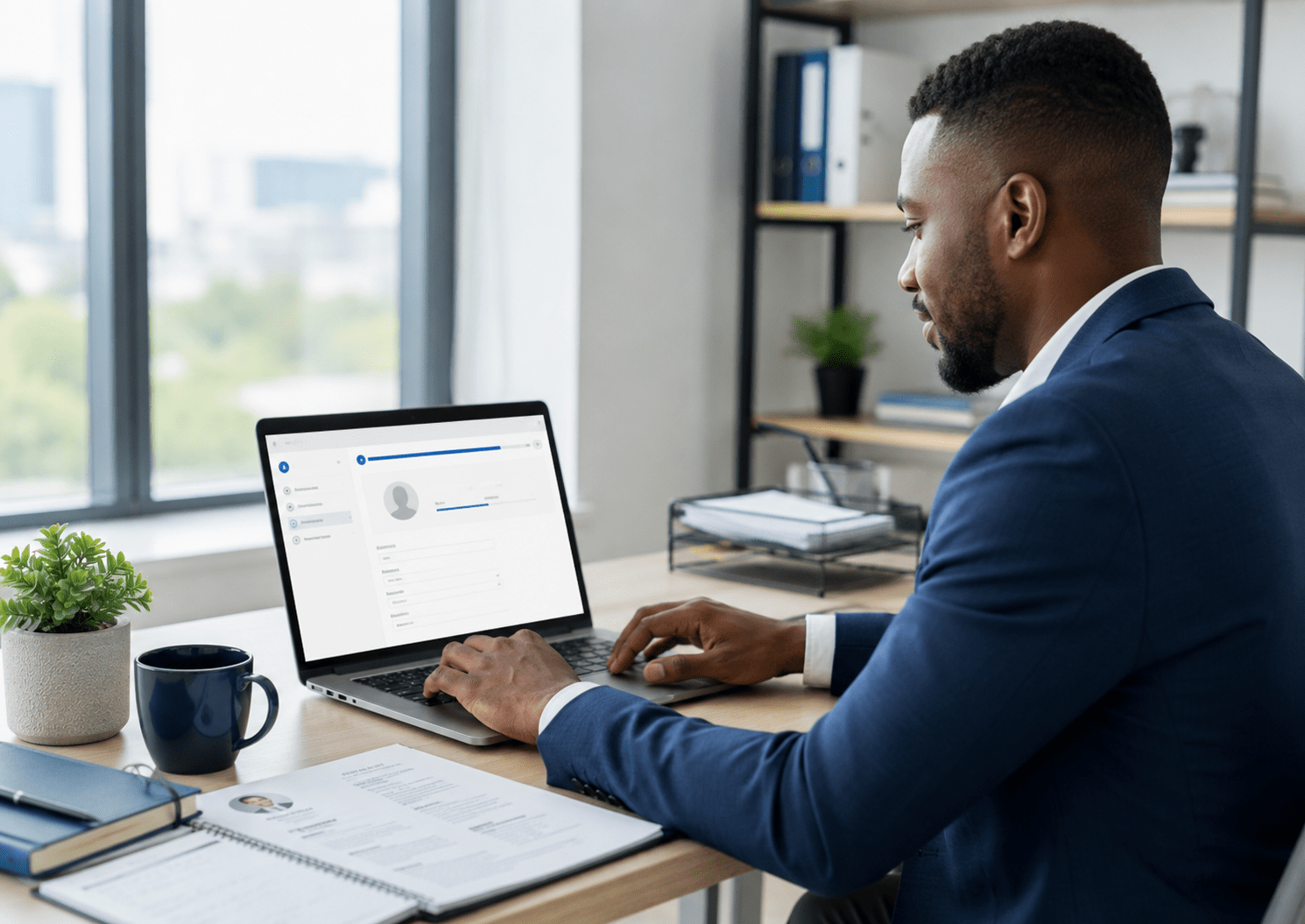 Candidate uploading CV for FAIS job opportunities
